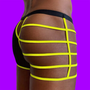 Short hibrido Sculpted Lines – Amarillo Fluor