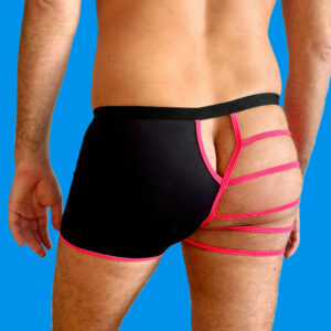 Short hibrido Sculpted Lines – Rosa Fluor