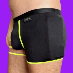 Short hibrido Sculpted Lines – Amarillo Fluor