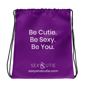 Vestit morat amb missatge "Be Cutie. Be Sexy. Be You." per a dona.