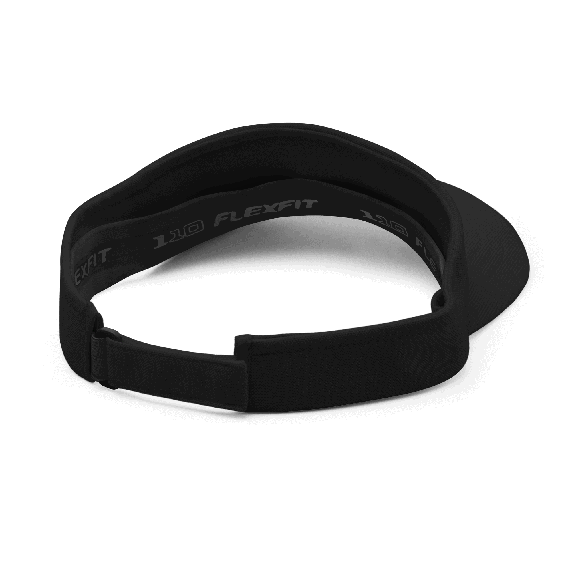 Cinta esportiva negra ajustable per a entrenament i fitness.