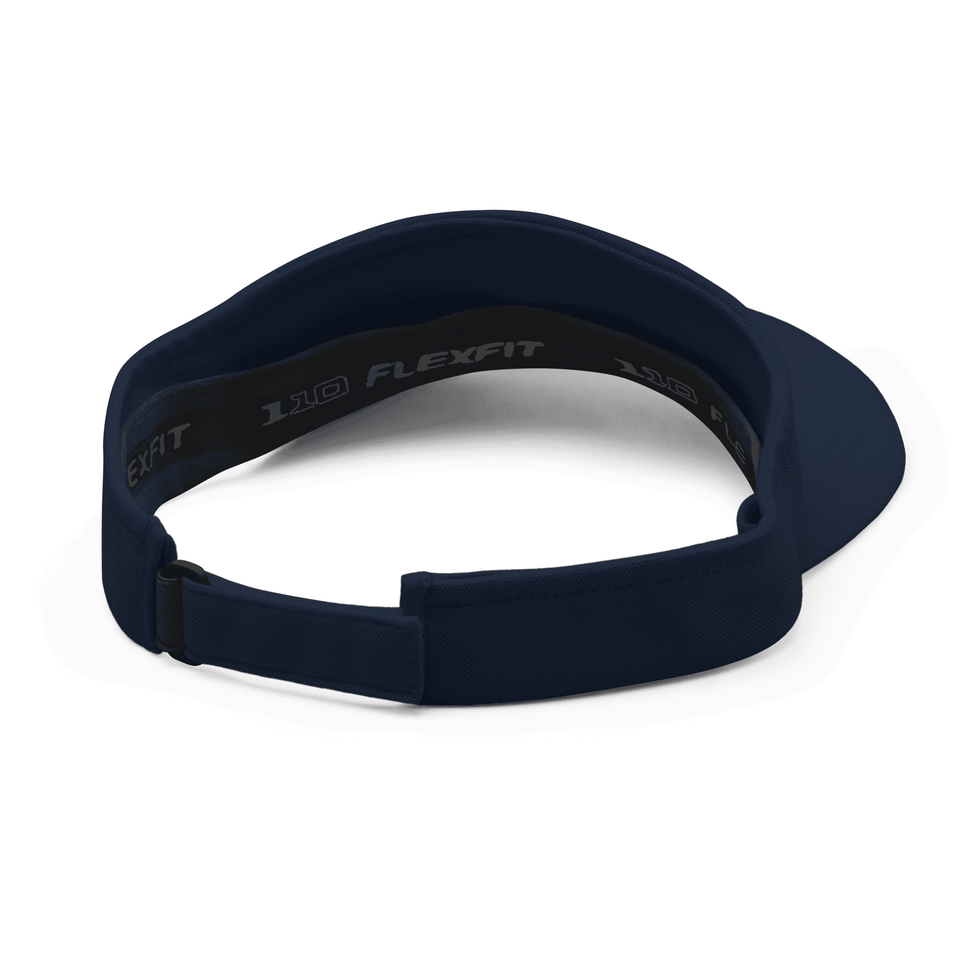 Cinta per a cap esportiu blau, ajustable i còmoda per a entrenament i activitats físiques.